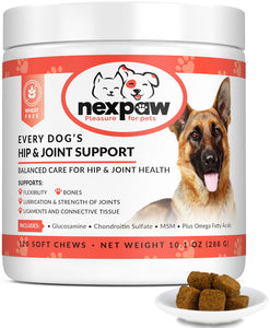 Every Dog's Hip & Joint Support-120 Wheat-Free Soft Chews